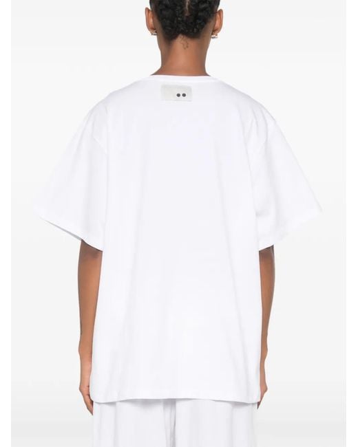 THE M.. White Oman Short-Sleeve T-Shirt