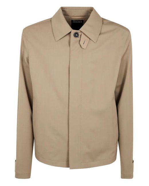メンズ Zegna ウール ジャケット Natural