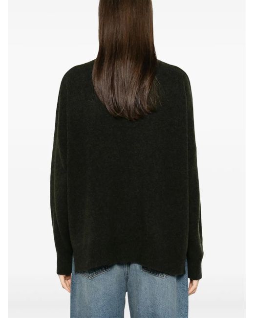 Aspesi Black Wool Sweater