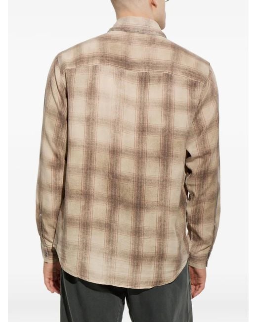 DIESEL Natural Check Shirt for men