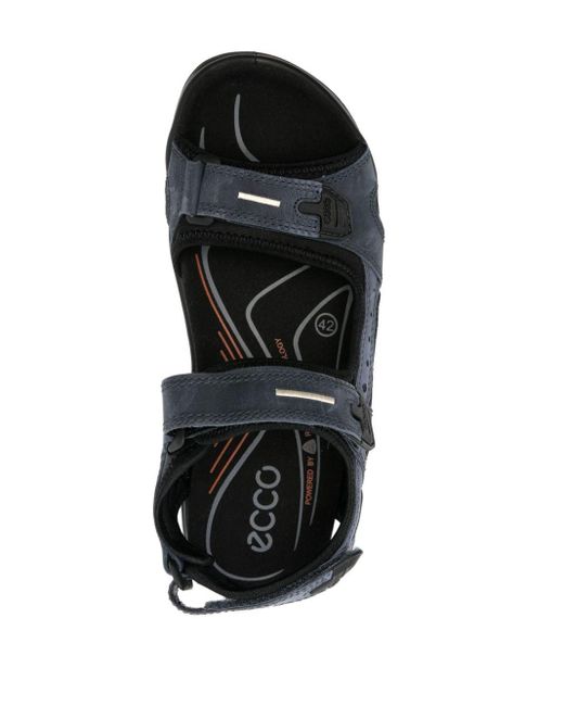 Ecco Black Offroad Touch-strap Sandals for men