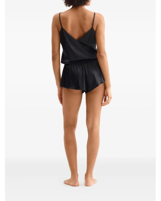 Eres Black Claudia Playsuit