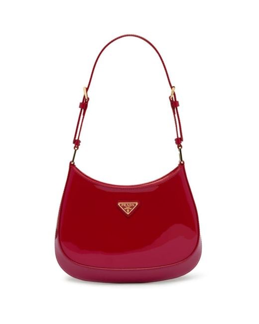 Prada Red Cleo Shoulder Bag