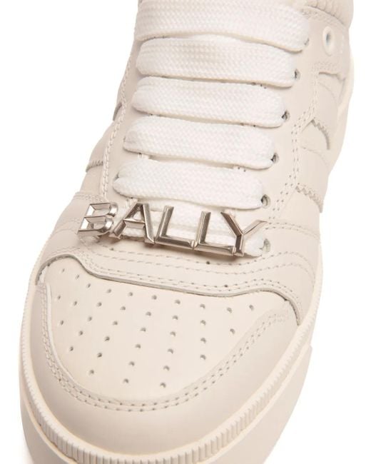 Bally Natural Raise Leather Sneakers