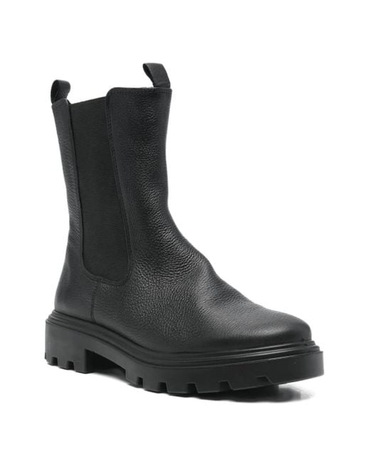 Ara Black Manchester Chelsea Boots