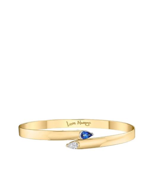 Phillips House Metallic 18Kt Diamond Sapphire Toi Et Moi Bracelet