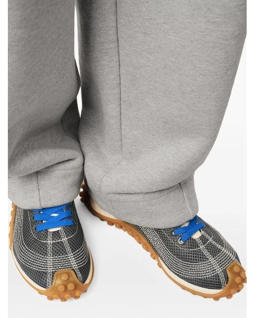 AMI Blue Mesh Mirage Sneakers