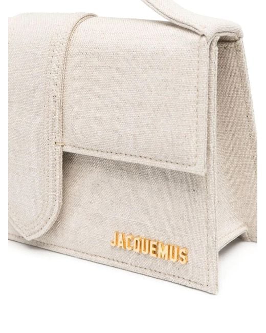 Jacquemus Natural Le Grand Bambino Leather Handbag