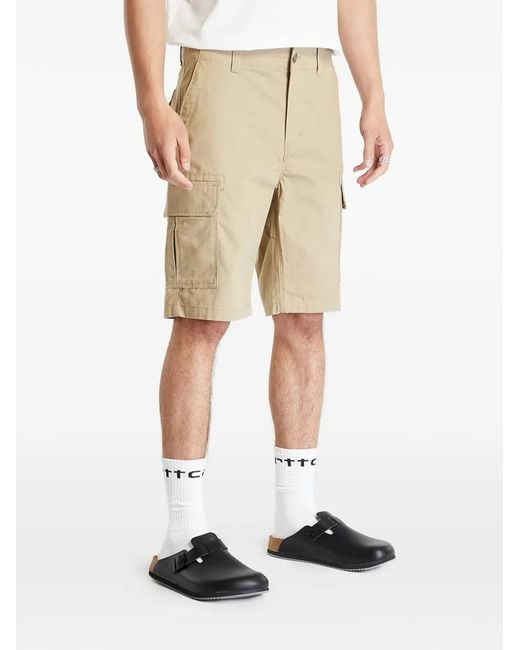 Dickies Natural Millerville Ripstop Cargo Shorts for men