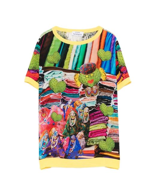 The Artistylist Gray Graphic-Print T-Shirt