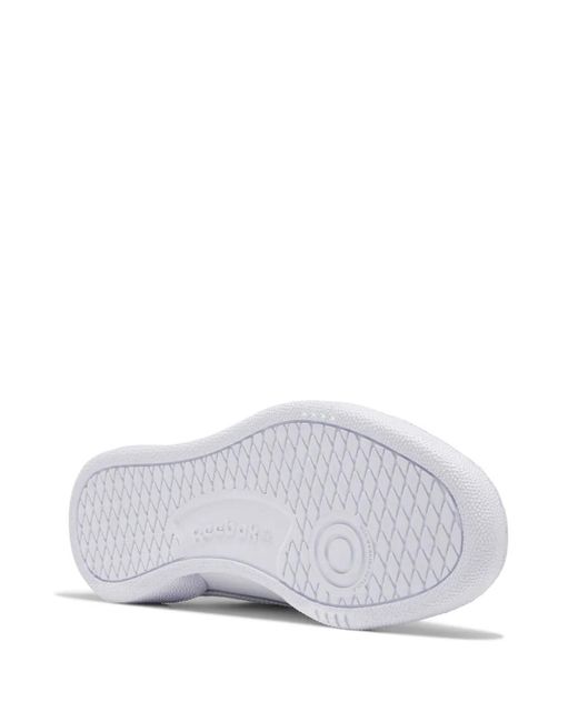 Reebok White Club C 85 Lace-Up Sneakers for men