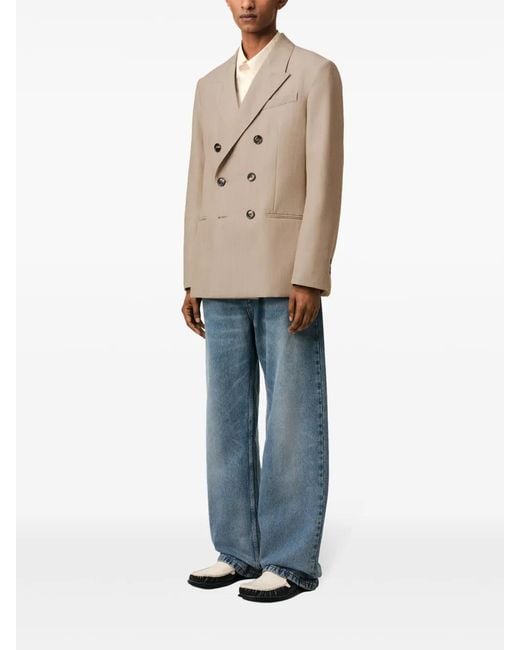 AMI Natural Mini Slit Jacket for men