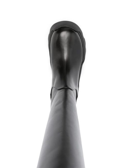 Proenza Schouler Black Stomp Boots Shoes