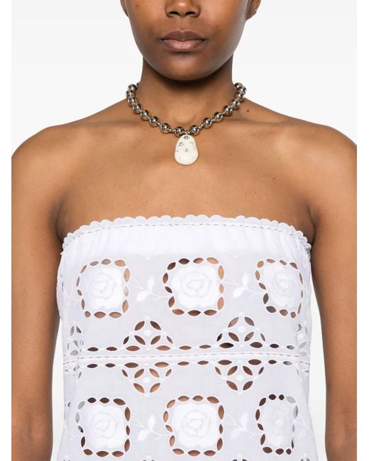 Vita Kin White 'Grace' Kleid