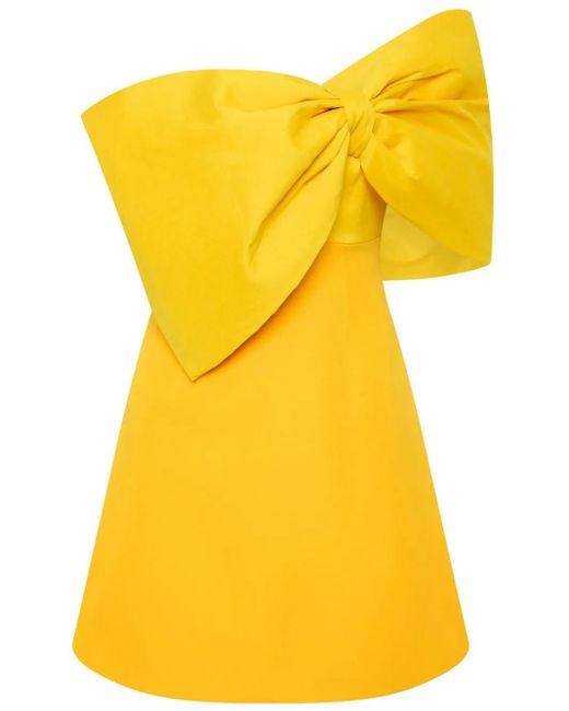Rachel Gilbert Kace ミニドレス Yellow