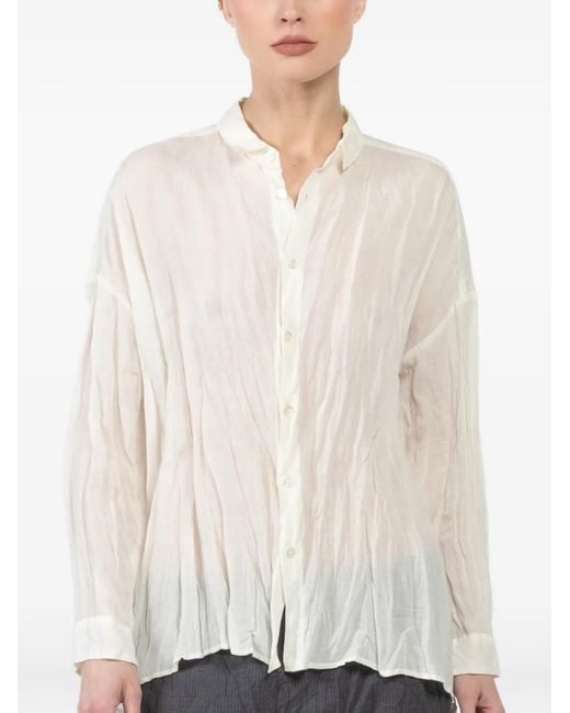 Pas De Calais White Buttoned Shirt