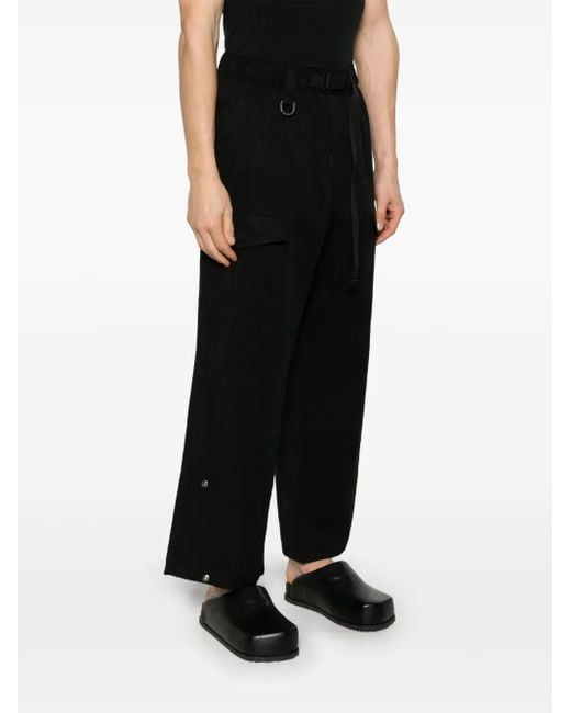 Y-3 Black Pants Cargo for men