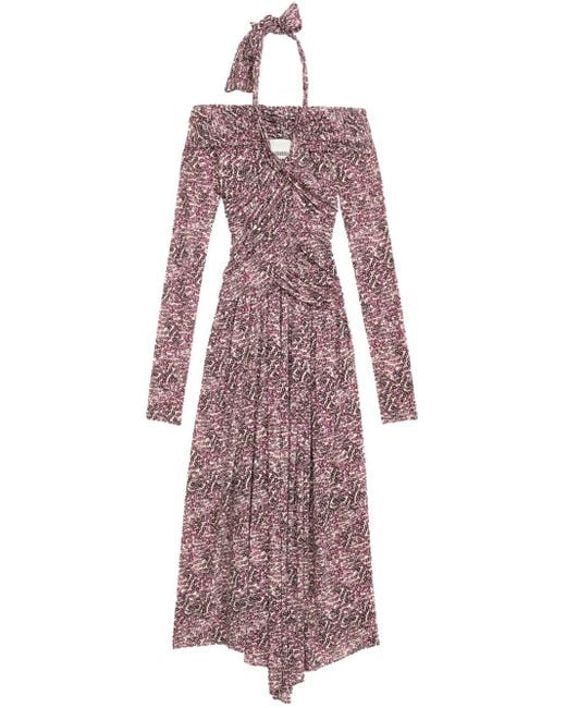 Isabel Marant Purple Valentine Dress