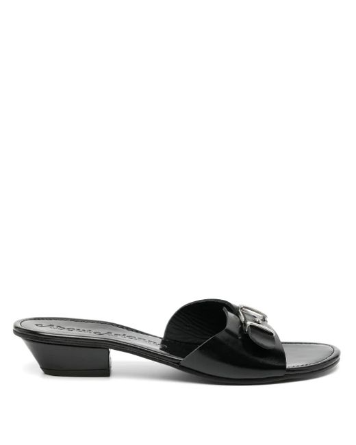About Arianne Black Nua Sandals