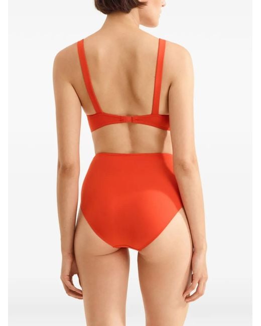 Eres Red High-Waisted Bikini Briefs