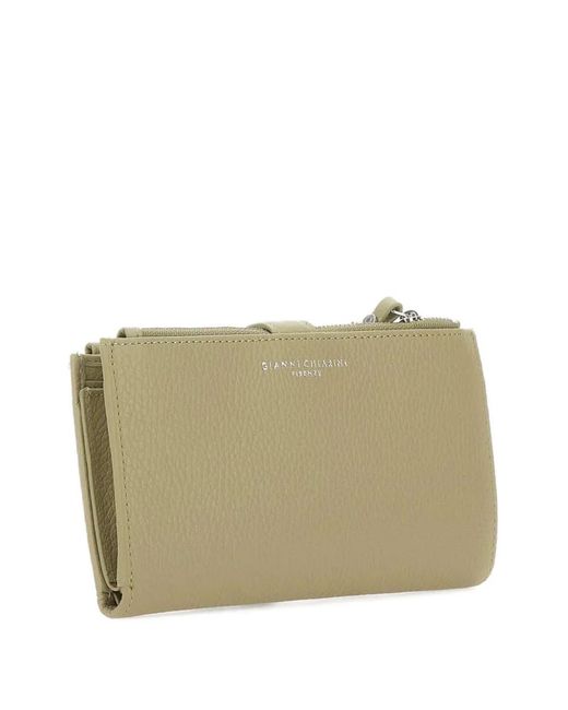 Gianni Chiarini Natural Dollaro Logo-Detail Wallet