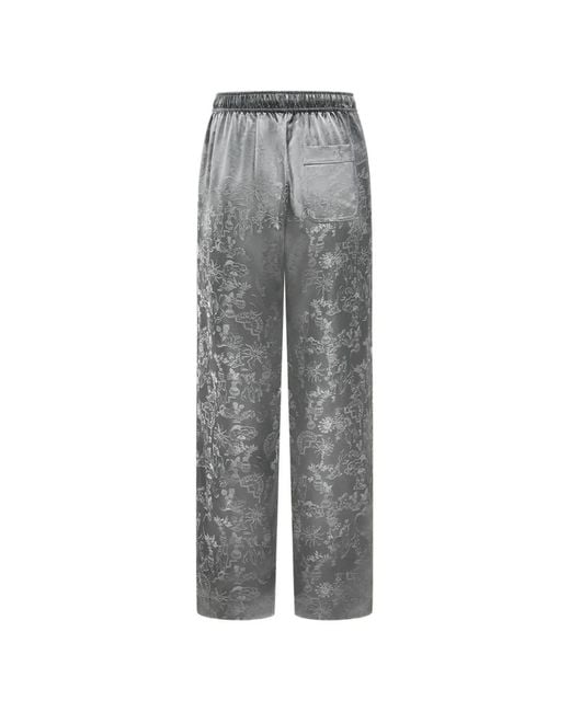Shanghai Tang Gray Patterned Tang Pyjama Set for men