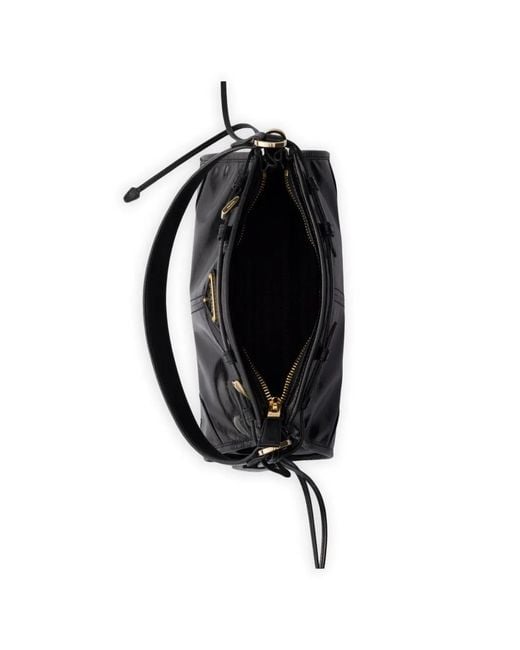 Prada Black Bonnie Small Leather Handbag
