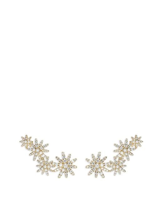 David Yurman Natural Starburst Diamond Climber Earrings