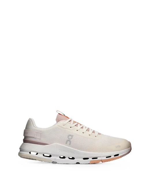On Shoes White Cloudnova Form 2 Sneakers