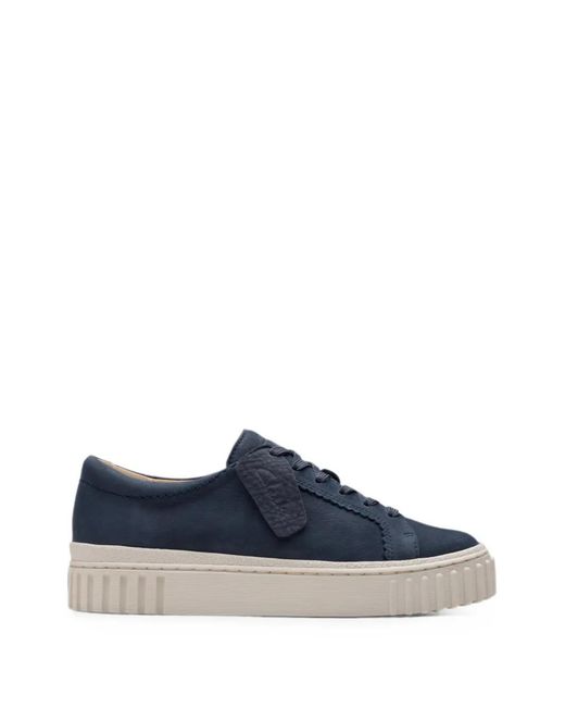 Clarks Blue Mayhill Walk Sneakers