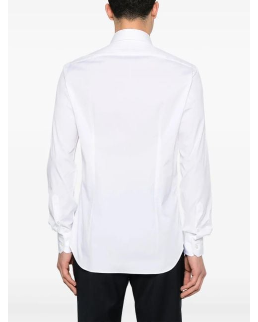 Eraldo White Poplin Shirt for men