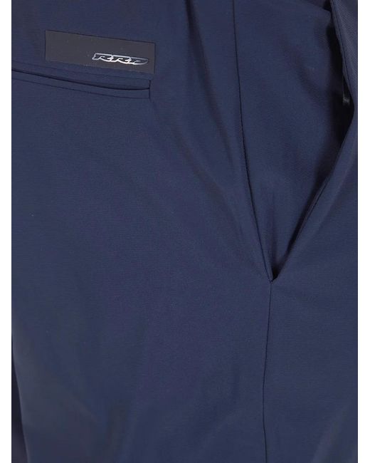 Rrd Blue Logo Patch Trousers for men