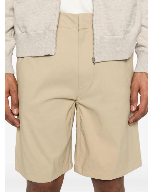 Oakley Natural Pleated Bermuda Shorts for men
