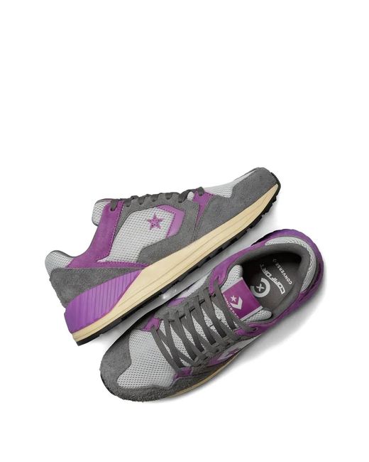 Converse Purple Wave Sneakers Mit Logo