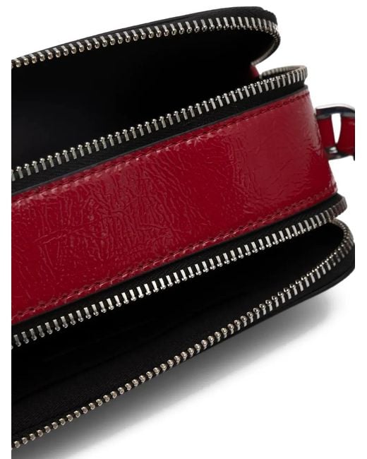 Karl Lagerfeld Red Logo Strap Belt Bag