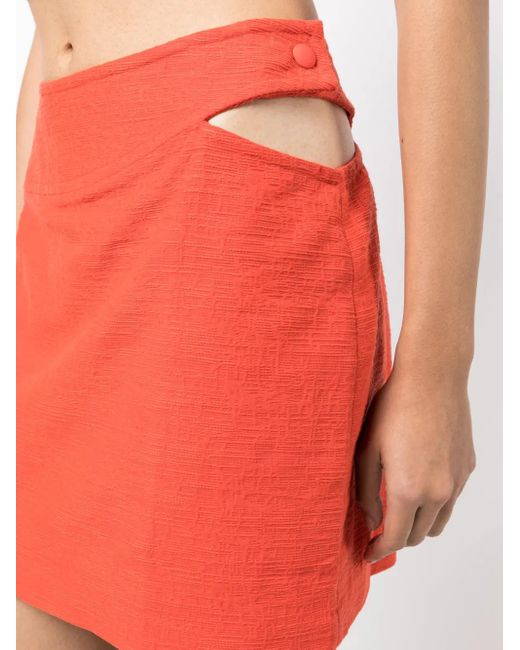 Ba&sh Orange Rock Mit Cut-Outs