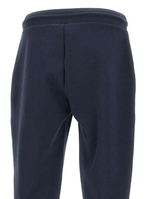 EA7 Trainingsbroek Met Logopatch in het Blue voor heren