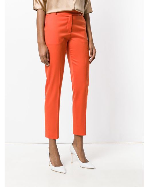 Styland Cropped Trousers in Yellow - Lyst