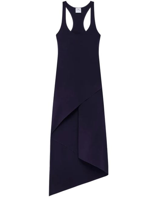 Courreges Blue Infinity Kleid
