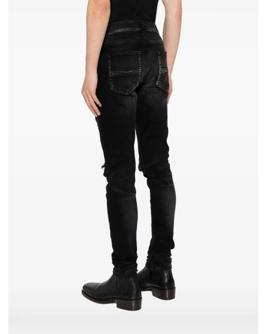 Amiri Skinny-Jeans Im Distressed-Look in Black für Herren