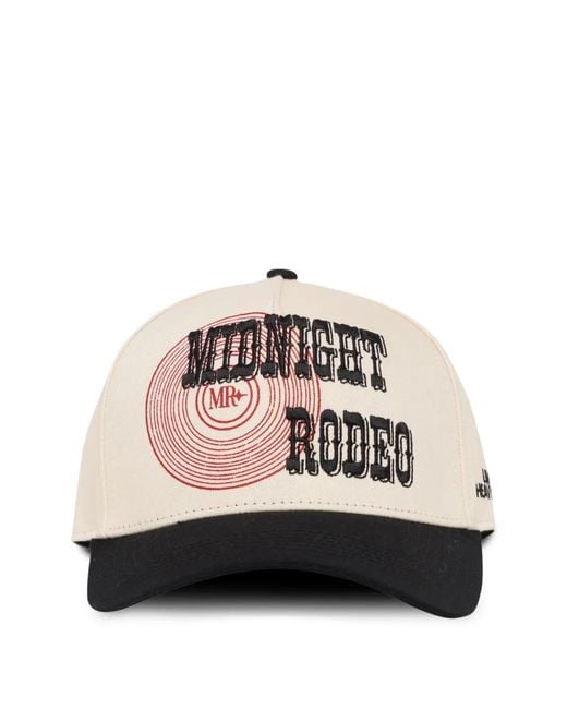 MIDNIGHT RODEO Pink Whiskey Logo-Embroidered Baseball Cap for men