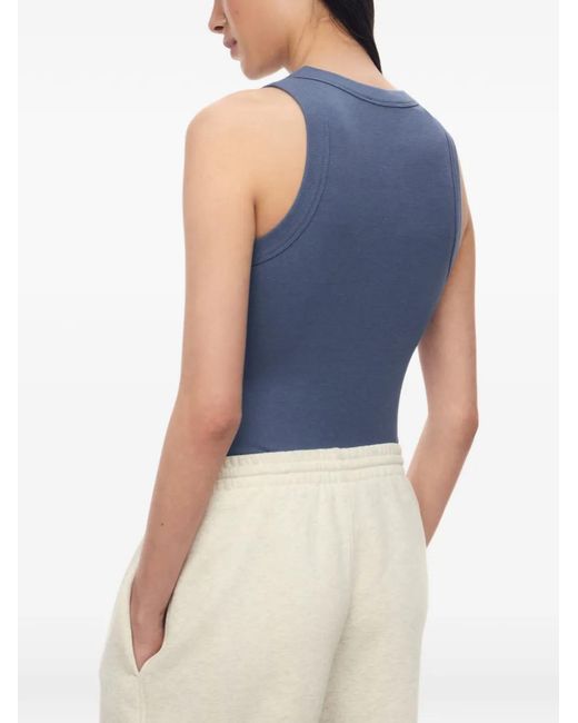 12 STOREEZ Blue Infinity Tank Top