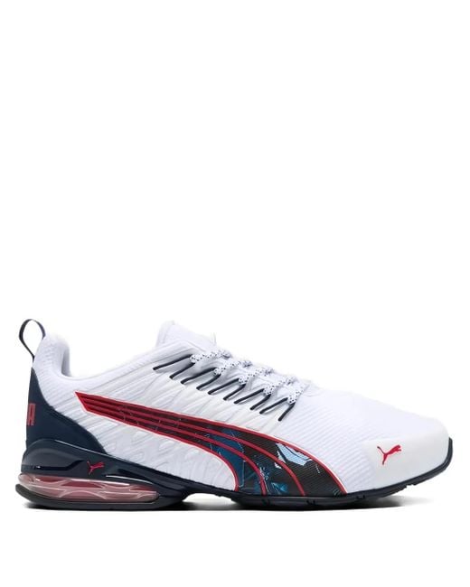PUMA White Voltaic Evo Retrofuture Sneakers for men