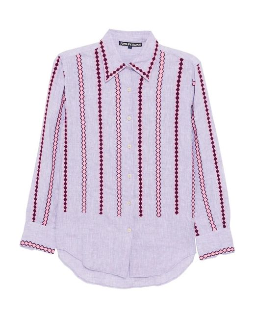 Jupe by Jackie Purple Smila Shirt