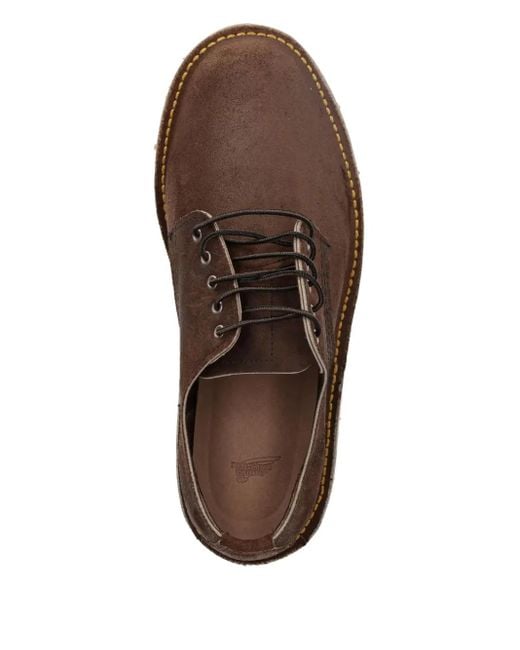 Red Wing Brown Weekender Derby Shoes for men
