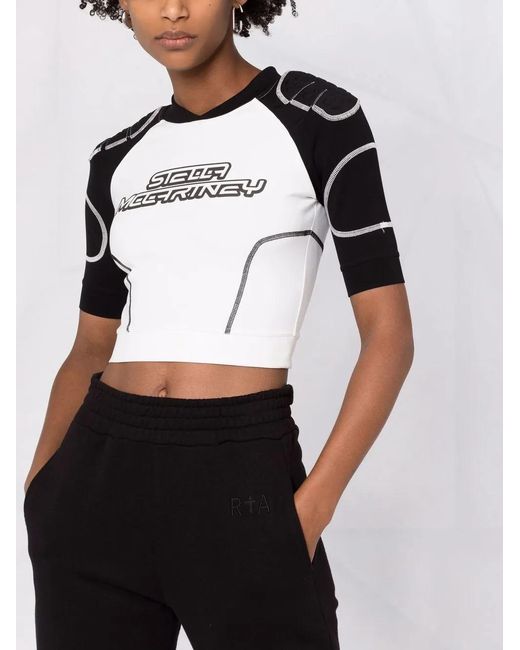 Stella McCartney Multicolor Logo-print Short-sleeve T-shirt