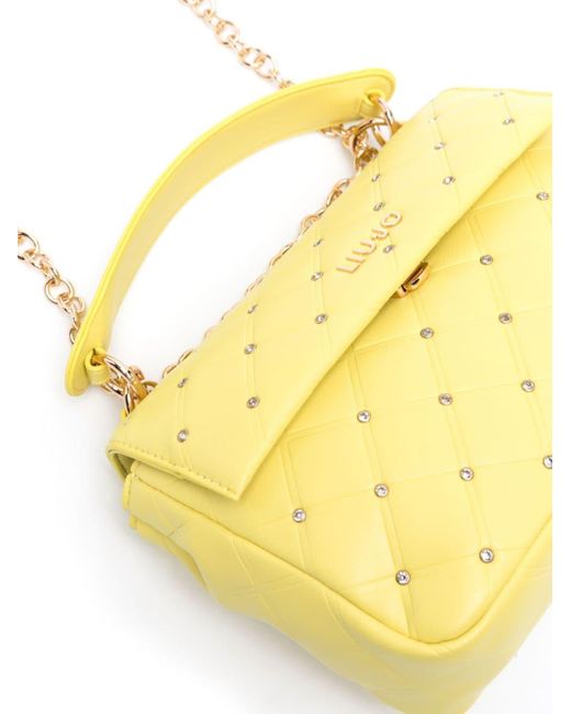 Liu Jo Yellow Quilted Bag