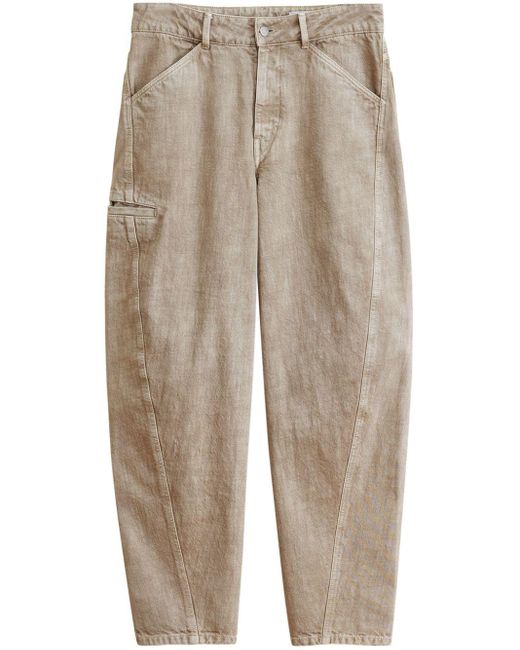 Lemaire Natural Twisted Workwear Jeans for men