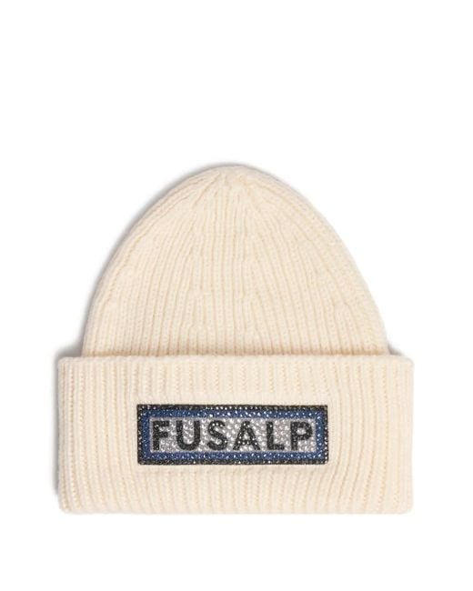 Fusalp Natural Logo-Patch Beanie