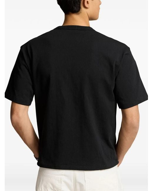 Polo Ralph Lauren Black Logo-Detail T-Shirt for men